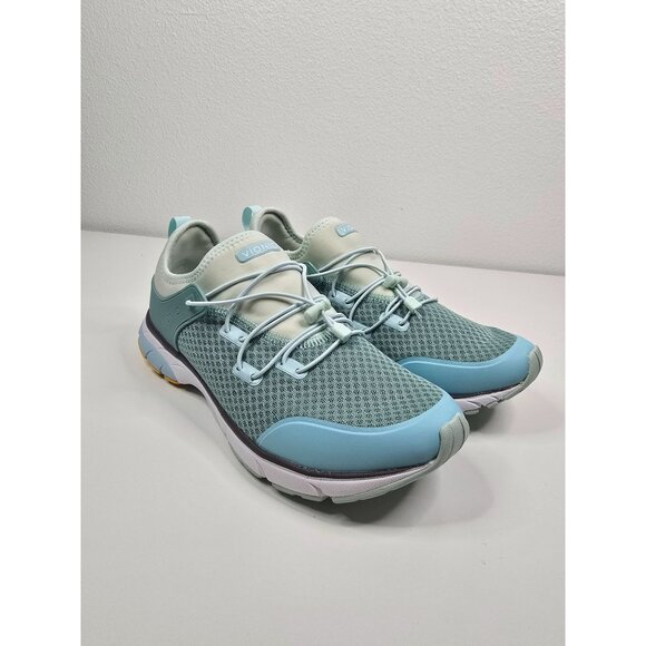 Vionic London Women's Sneaker with Bungee Laces in Blue - Size 9.5 - Picture 5 of 9